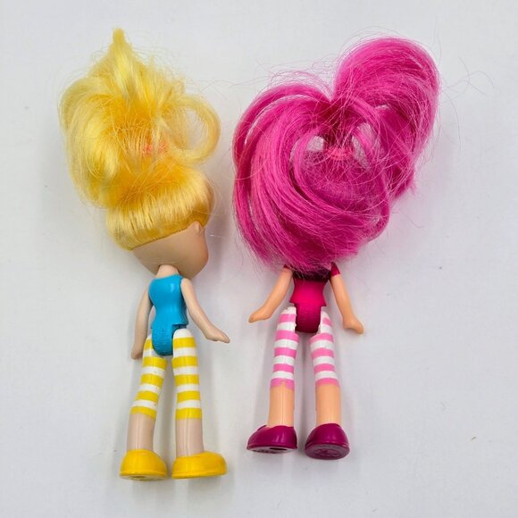 Strawberry Shortcake Doll Lot McDonald’s 2010 Orange Blossom Lemon Meringue Mini - Picture 10 of 11